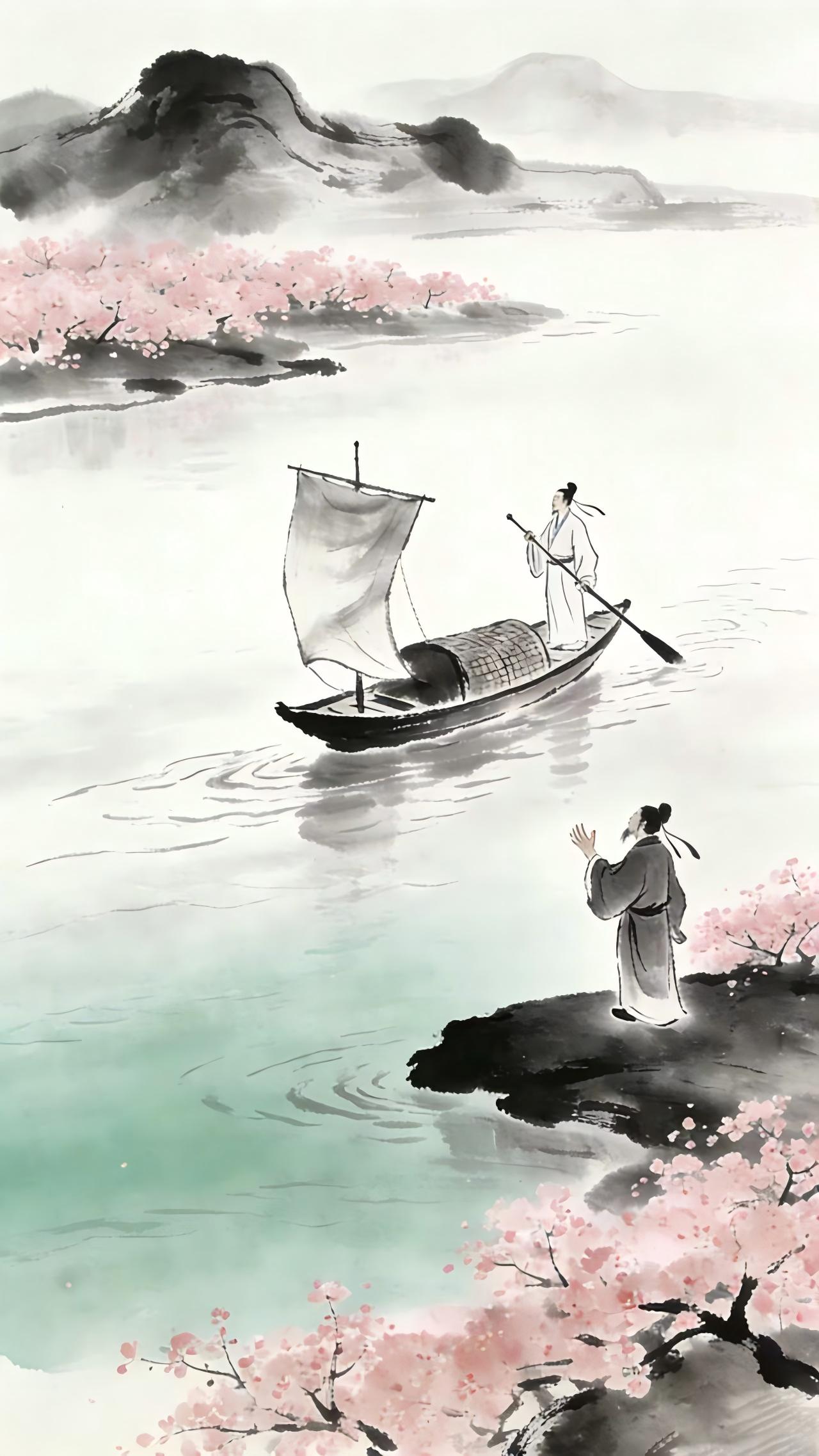 《赠汪伦》诗句解读