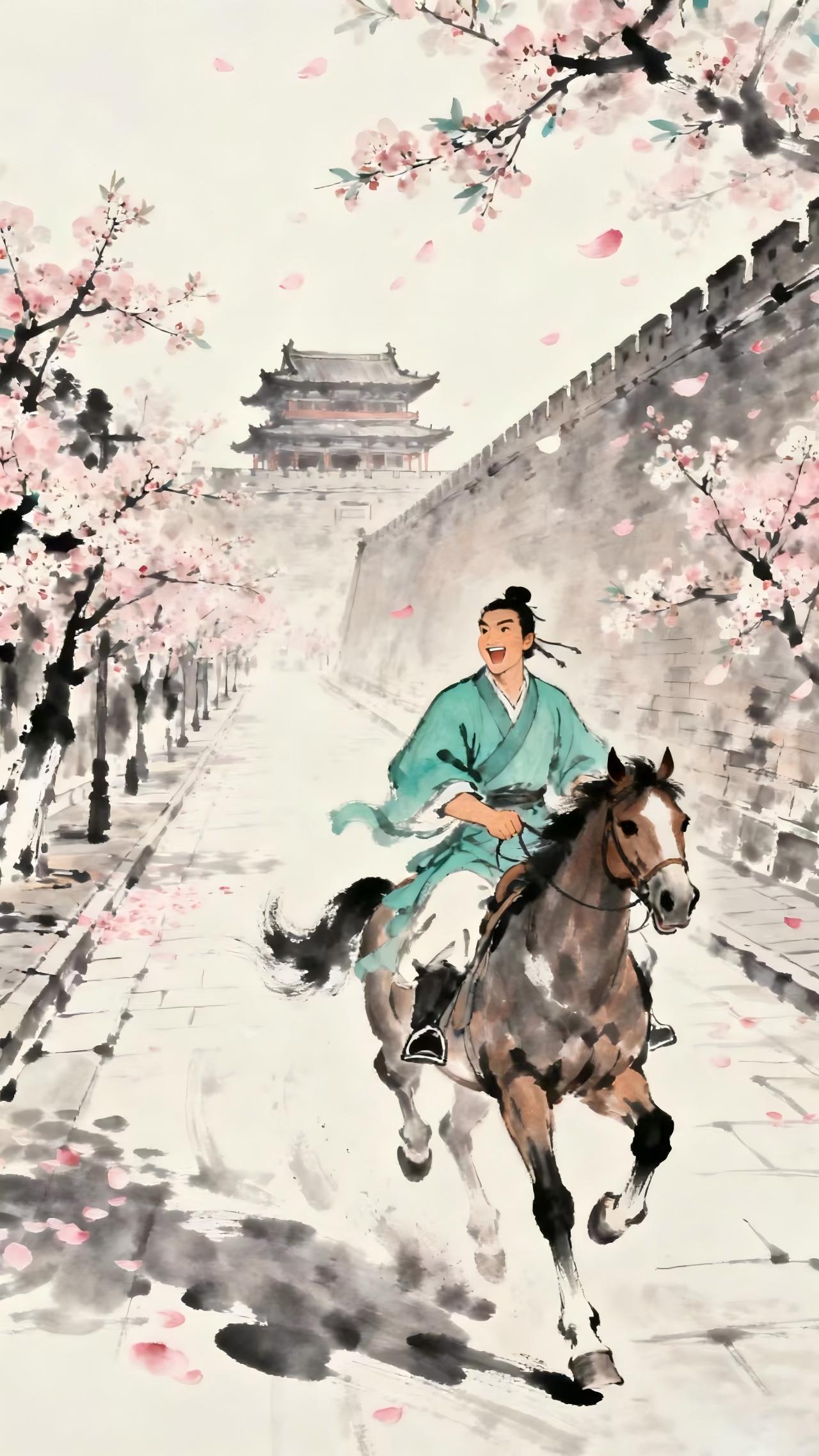 《登科后》诗句解读